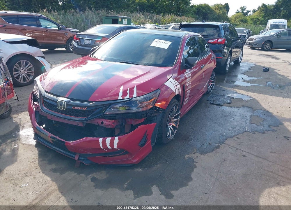 2016 HONDA ACCORD VIN: 1HGCR2F50GA121182