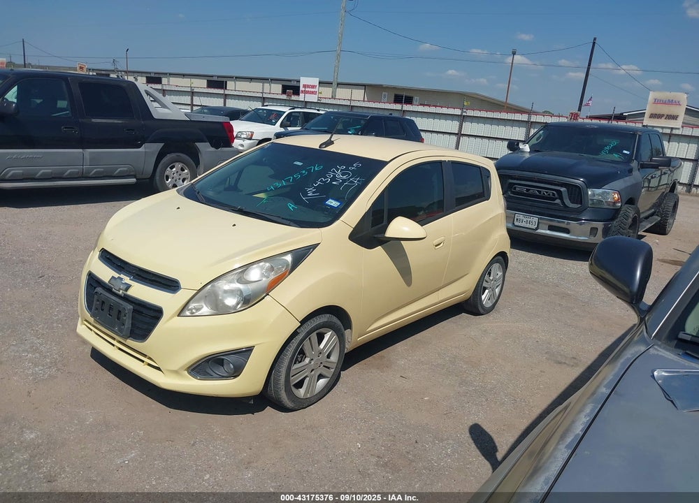 2014 CHEVROLET SPARK VIN: KL8CD6S92EC430126