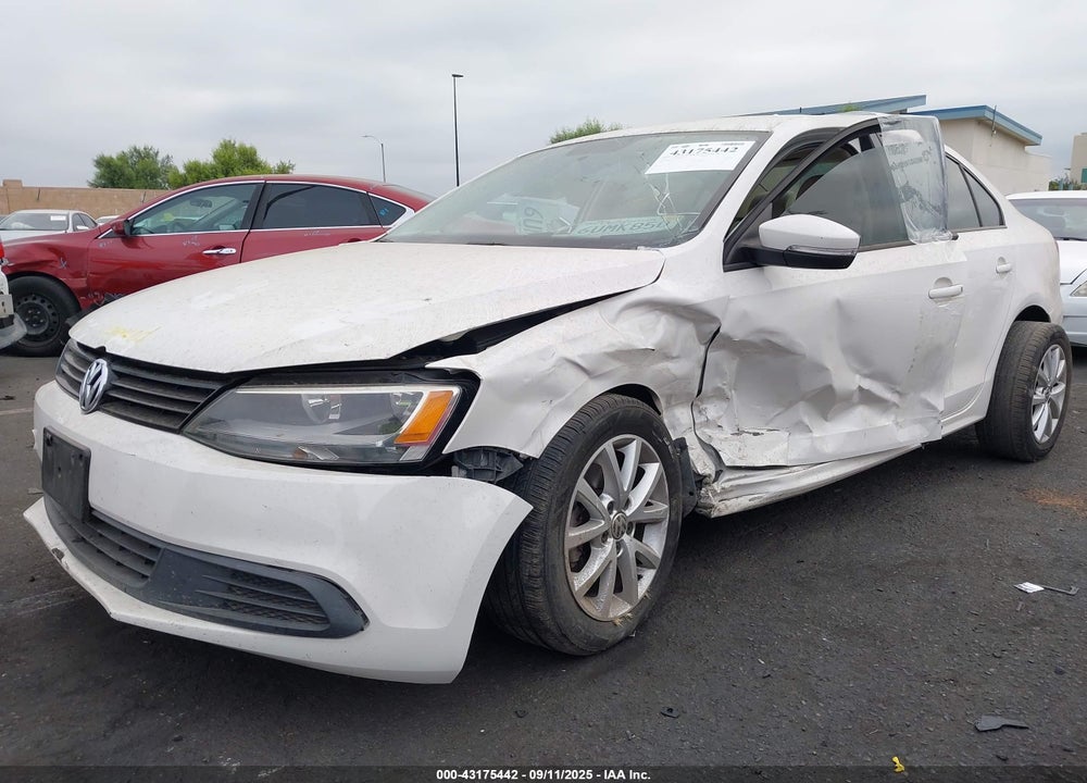2012 VOLKSWAGEN JETTA 2.5L SE VIN: 3VWDP7AJ4CM340778