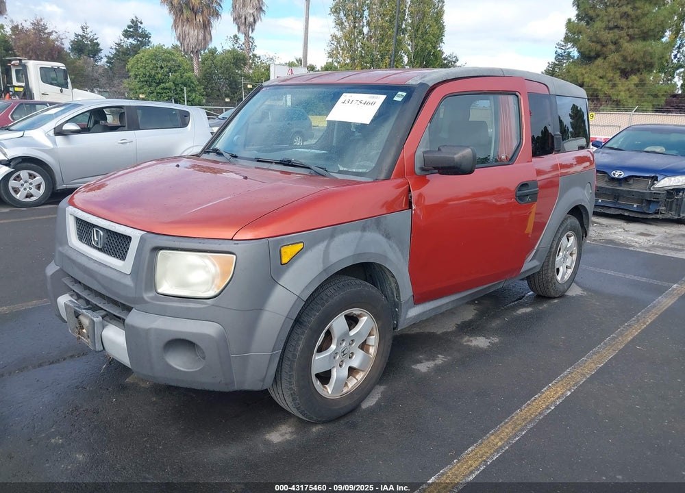 2005 HONDA ELEMENT EX VIN: 5J6YH28605L004372