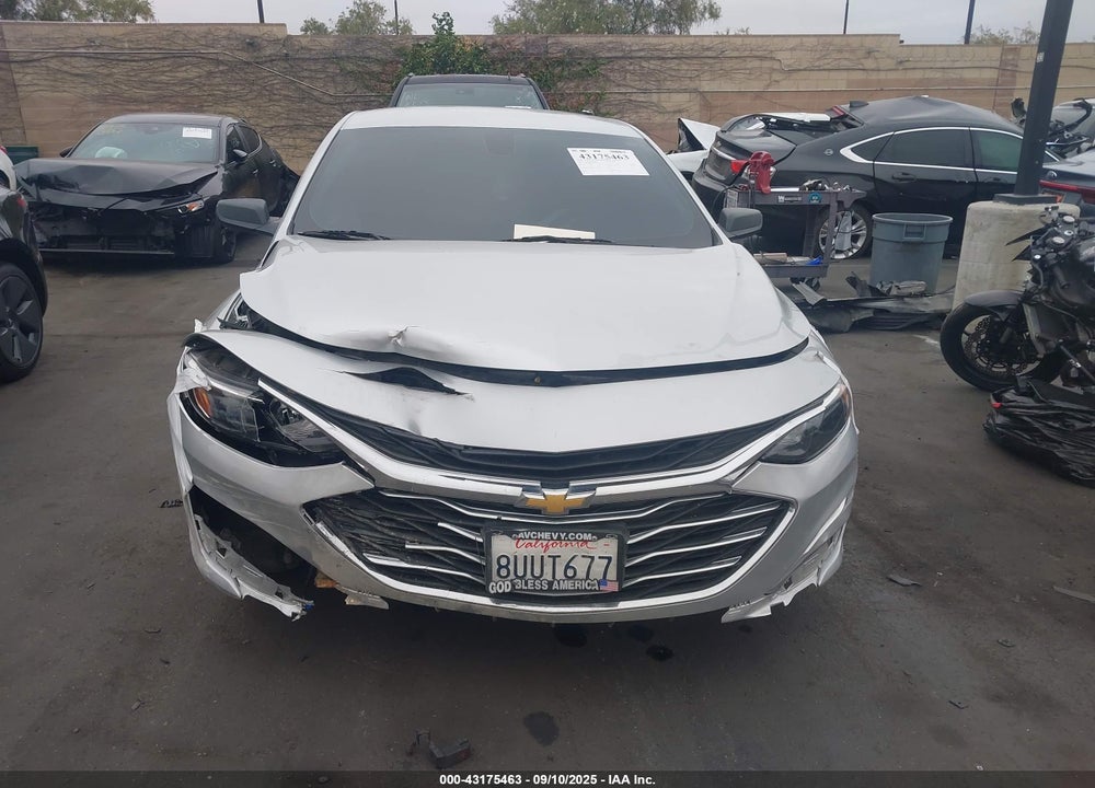 2021 CHEVROLET MALIBU FWD LS VIN: 1G1ZB5ST8MF045673