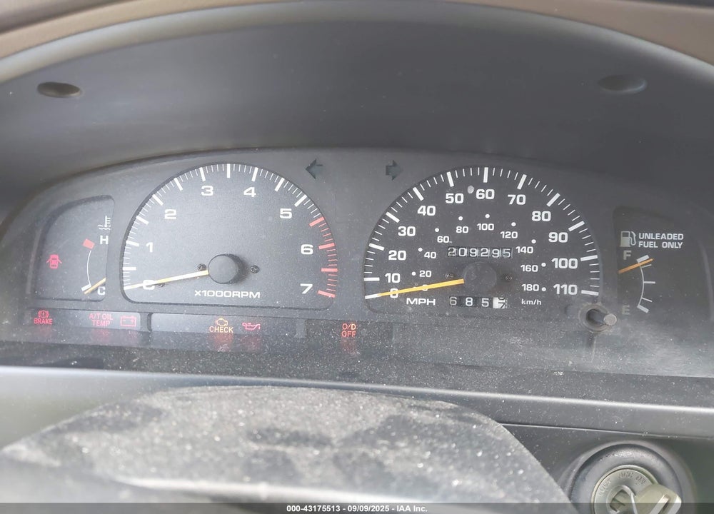 1997 TOYOTA 4RUNNER SR5 V6 LIMITED VIN: JT3HN87R1V0089497