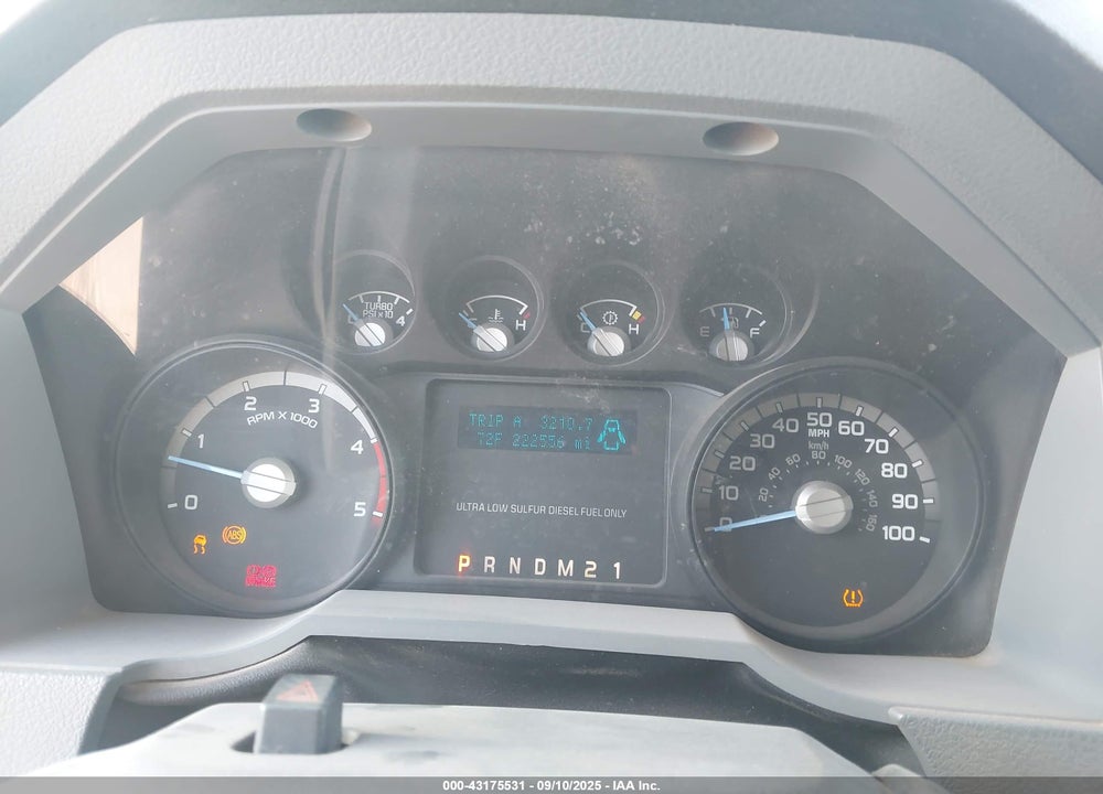 2013 FORD F-250 VIN: 1FT7X2BT7DEA09297