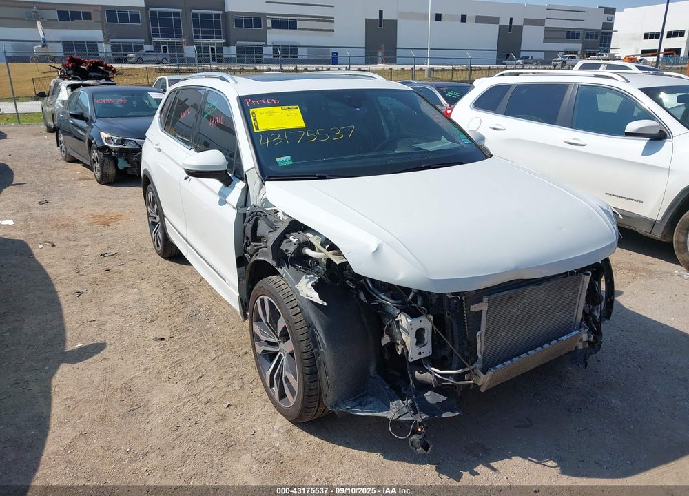 2021 VOLKSWAGEN TIGUAN 2.0T SEL PREMIUM R-LINE VIN: 3VV4B7AX9MM157188