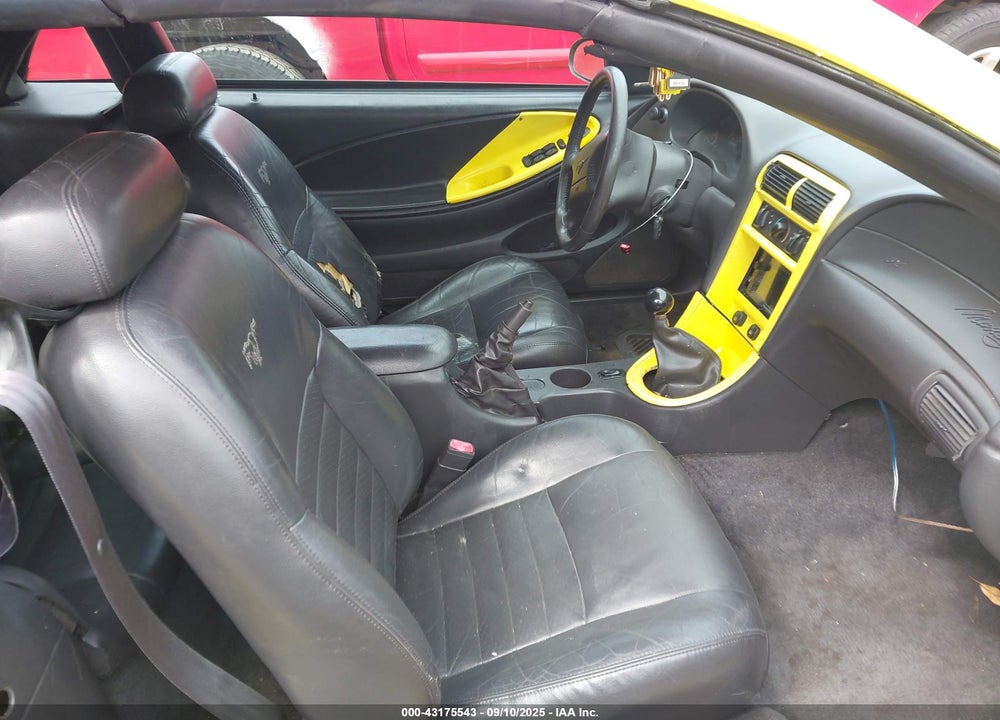 2001 FORD MUSTANG GT VIN: 1FAFP45X21F177608