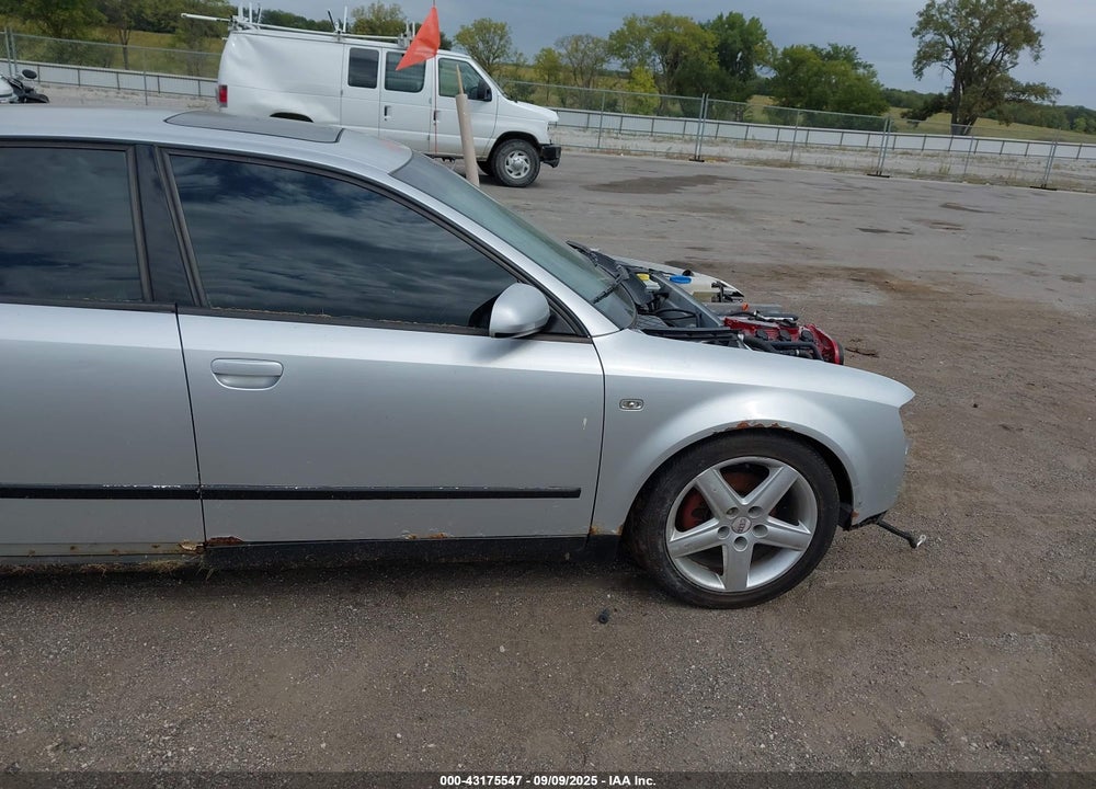 2002 AUDI A4 1.8T VIN: WAULC68E42A041765