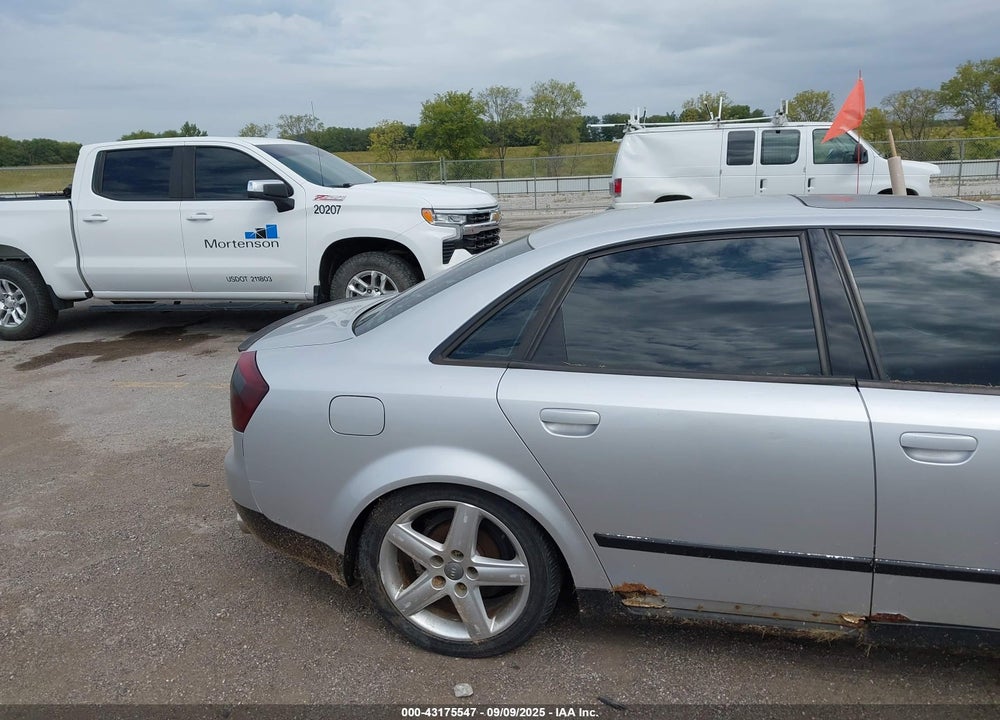 2002 AUDI A4 1.8T VIN: WAULC68E42A041765