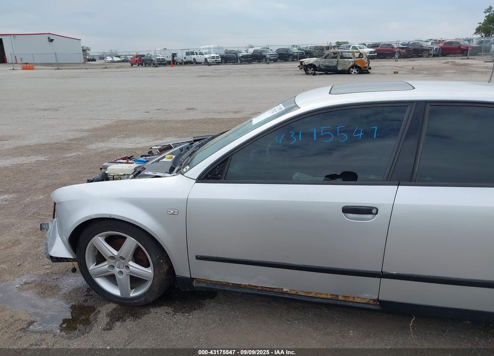 2002 AUDI A4 1.8T VIN: WAULC68E42A041765