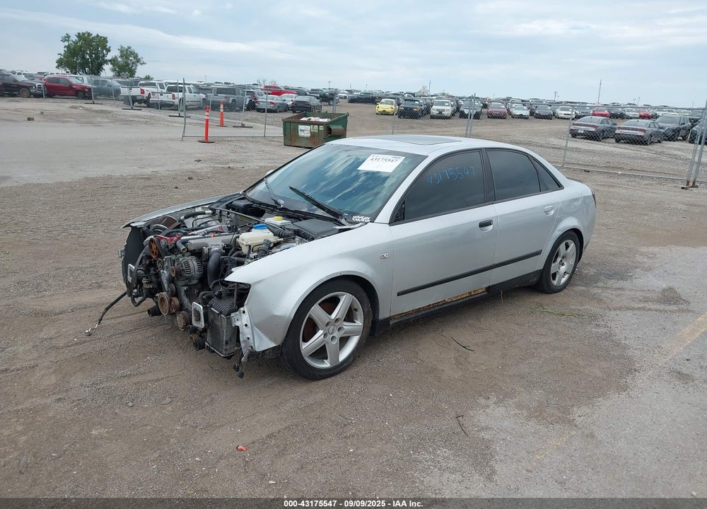 2002 AUDI A4 1.8T VIN: WAULC68E42A041765