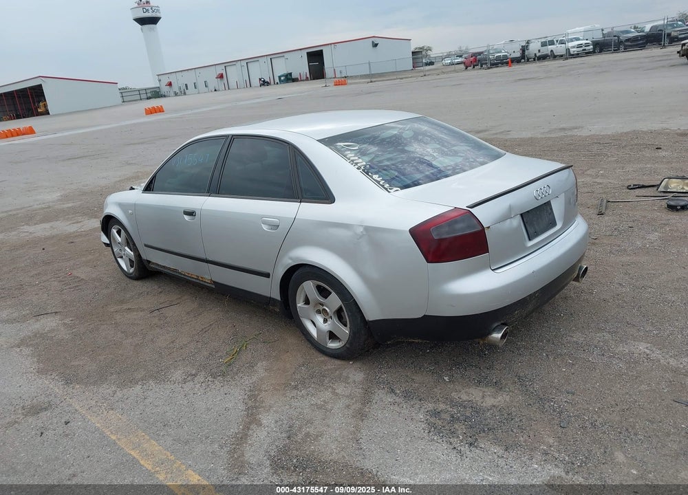 2002 AUDI A4 1.8T VIN: WAULC68E42A041765