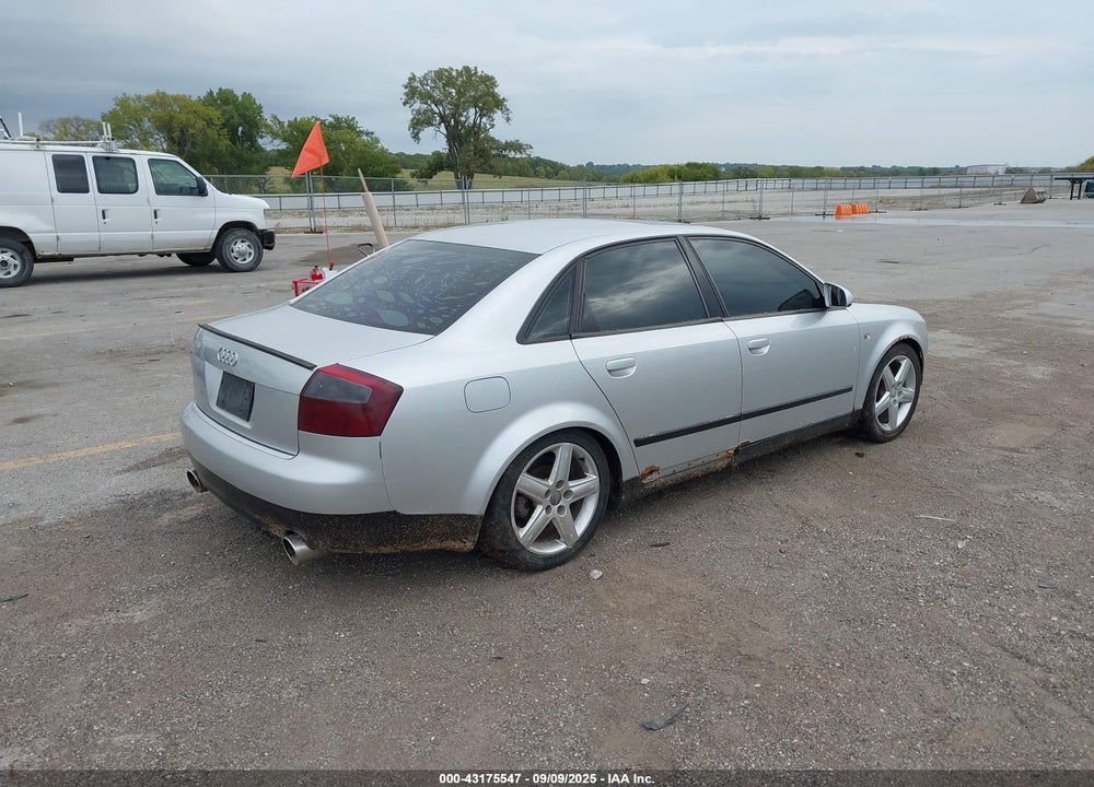 2002 AUDI A4 1.8T VIN: WAULC68E42A041765