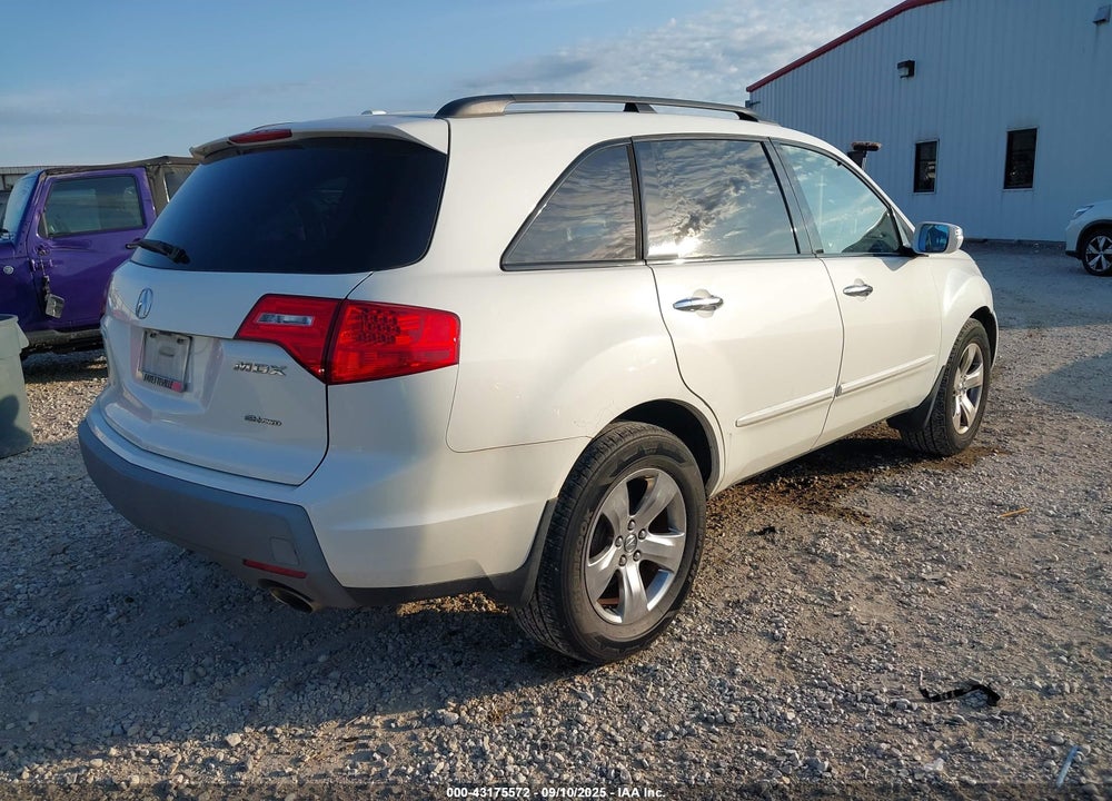 2009 ACURA MDX VIN: 2HNYD28209H528777