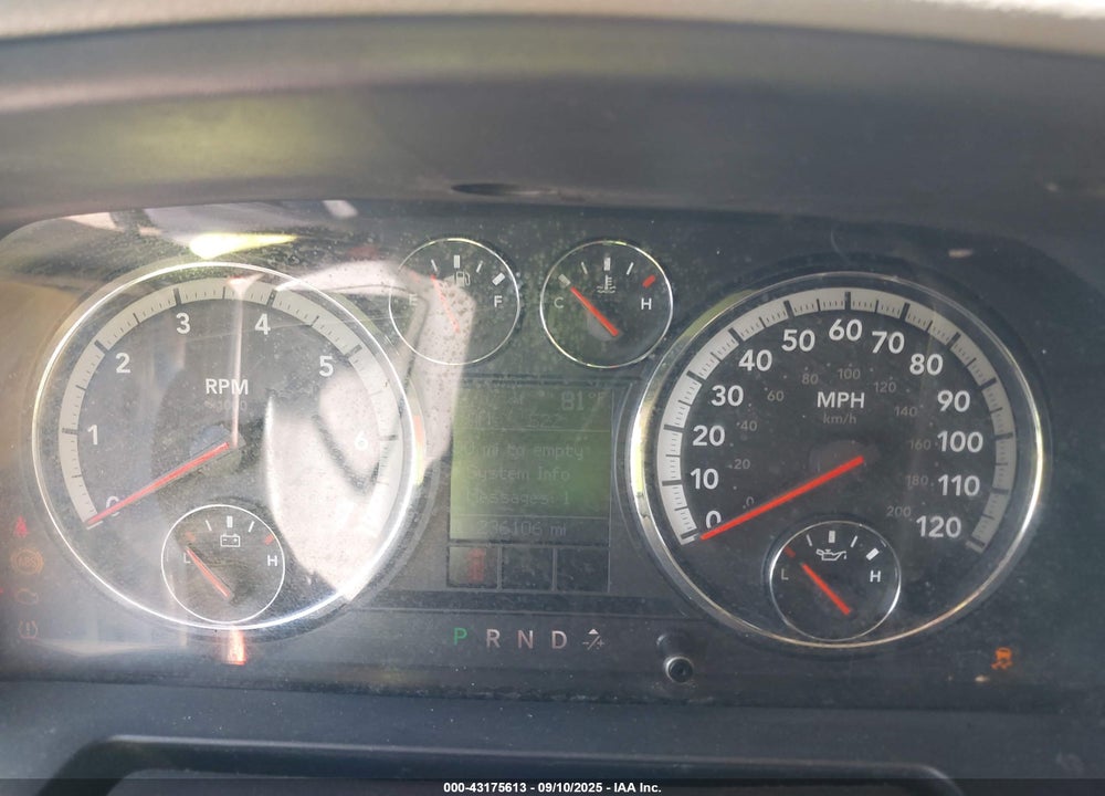 2009 DODGE RAM 1500 VIN: 1D3HB18T49S775315
