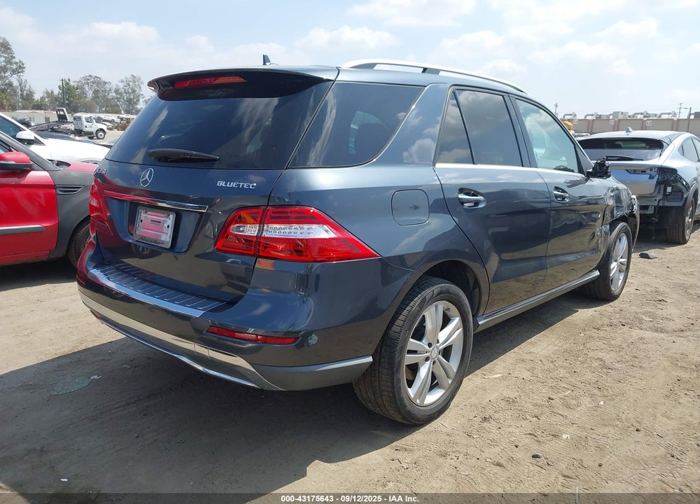 2013 MERCEDES-BENZ ML-CLASS VIN: 4JGDA2EB1DA148741