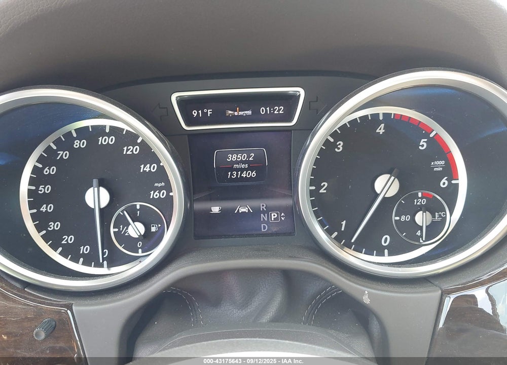 2013 MERCEDES-BENZ ML-CLASS VIN: 4JGDA2EB1DA148741