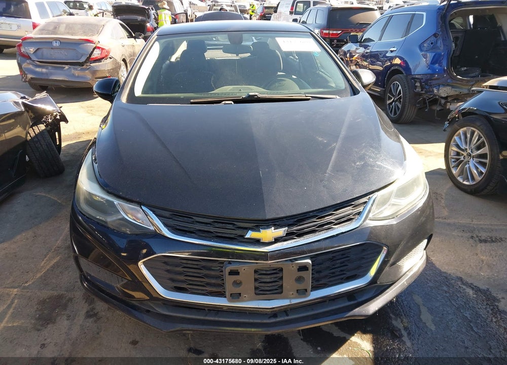 2017 CHEVROLET CRUZE LT AUTO VIN: 1G1BE5SMXH7258674