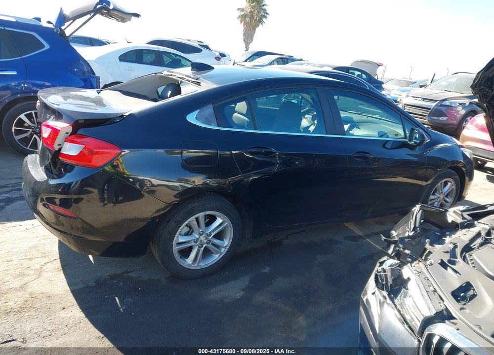 2017 CHEVROLET CRUZE LT AUTO VIN: 1G1BE5SMXH7258674