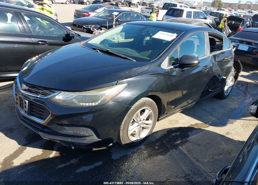 2017 CHEVROLET CRUZE LT AUTO VIN: 1G1BE5SMXH7258674
