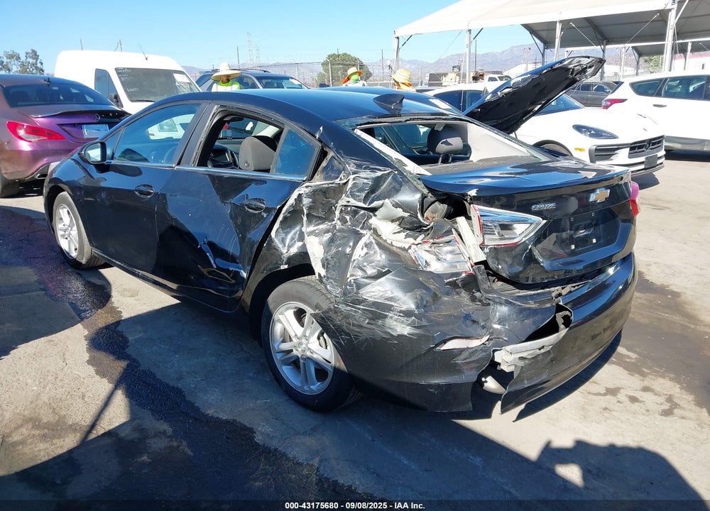 2017 CHEVROLET CRUZE LT AUTO VIN: 1G1BE5SMXH7258674