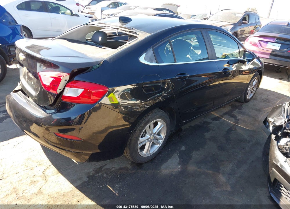 2017 CHEVROLET CRUZE LT AUTO VIN: 1G1BE5SMXH7258674