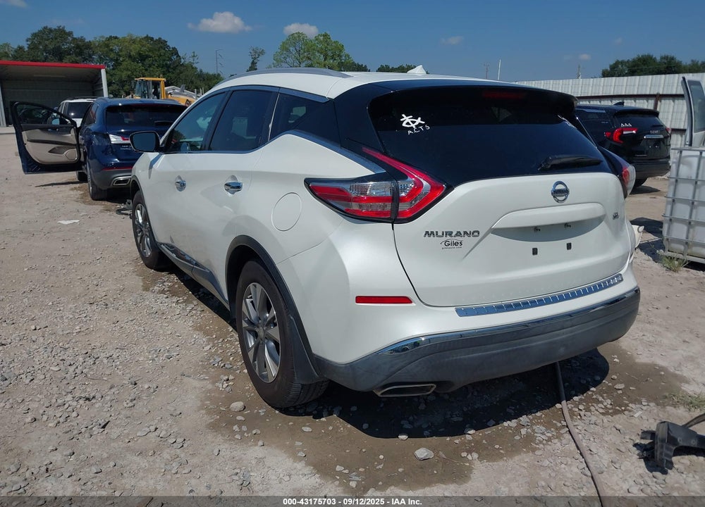 2015 NISSAN MURANO VIN: 5N1AZ2MG2FN210359