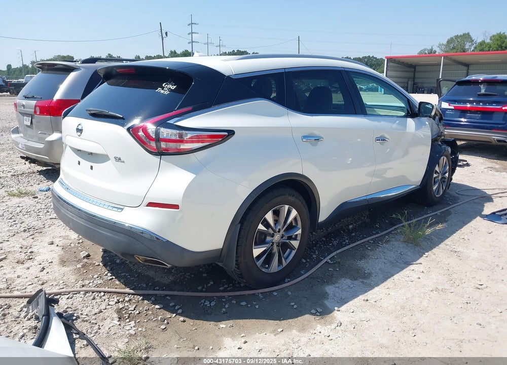 2015 NISSAN MURANO VIN: 5N1AZ2MG2FN210359