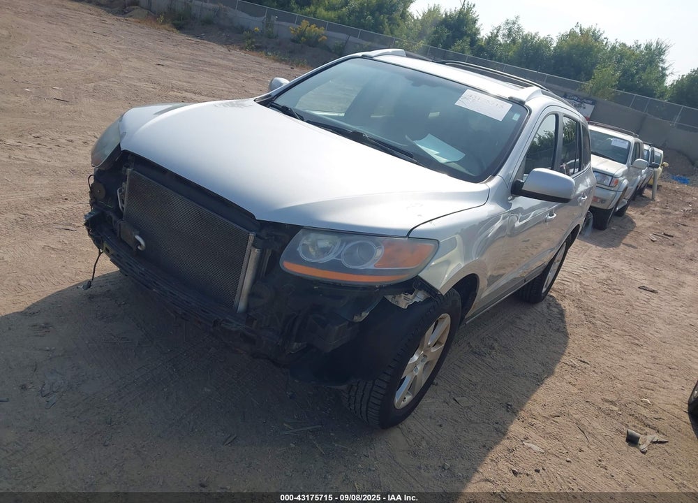 2008 HYUNDAI SANTA FE LIMITED/SE VIN: 5NMSH73EX8H166832
