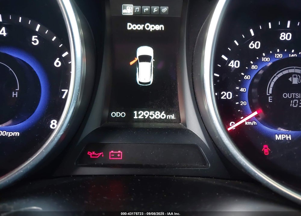2015 HYUNDAI SANTA FE VIN: KM8SRDHF0FU119890