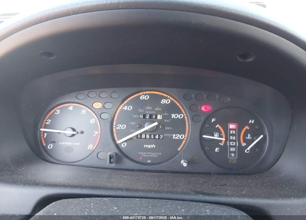2000 HONDA CR-V EX VIN: JHLRD1869YS008482