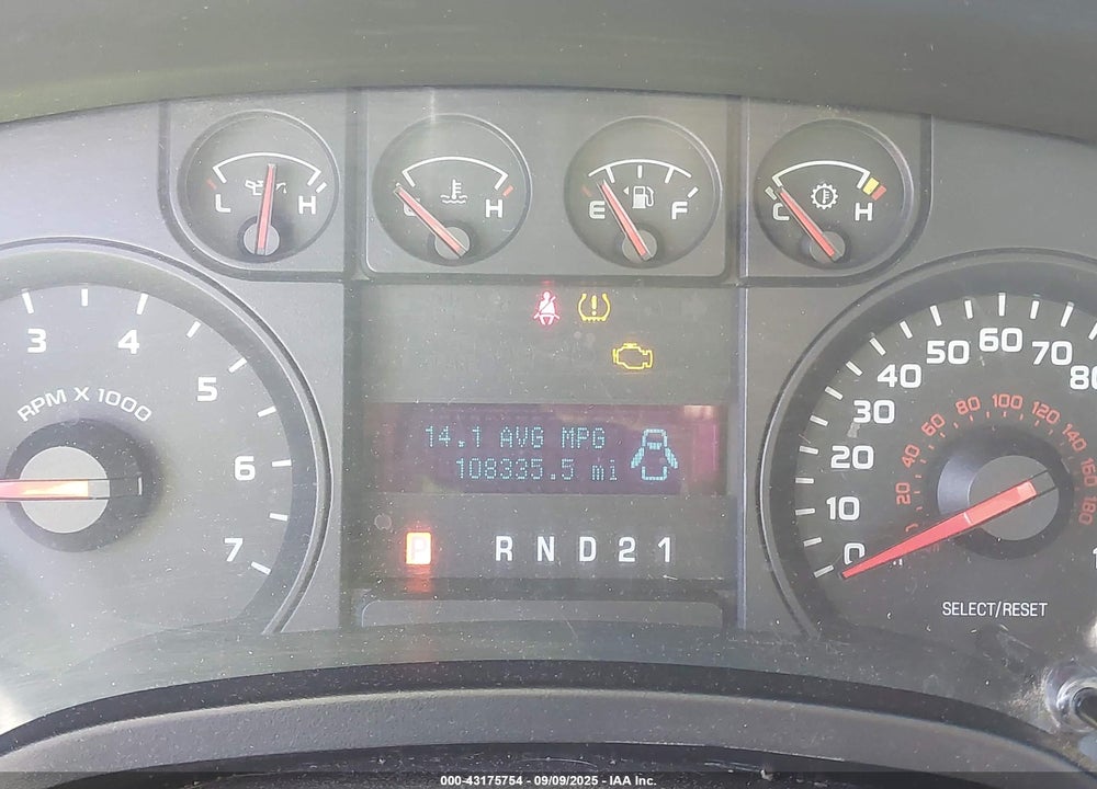 2009 FORD F-150 STX/XL/XLT VIN: 1FTRF12W59KB05888