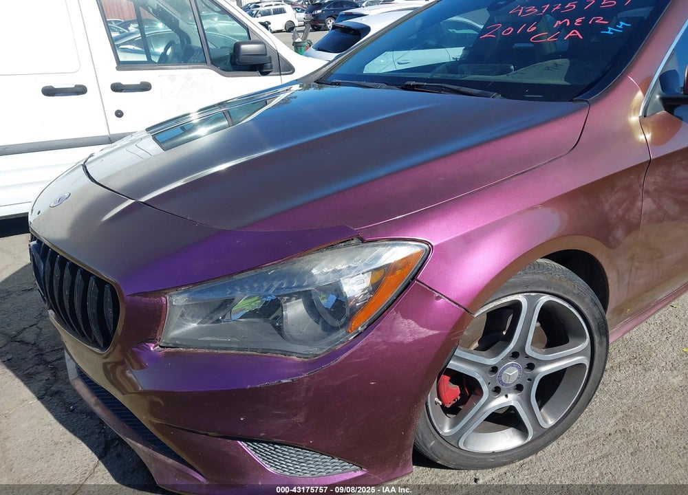 2016 MERCEDES-BENZ CLA 250 VIN: WDDSJ4EB4GN309688