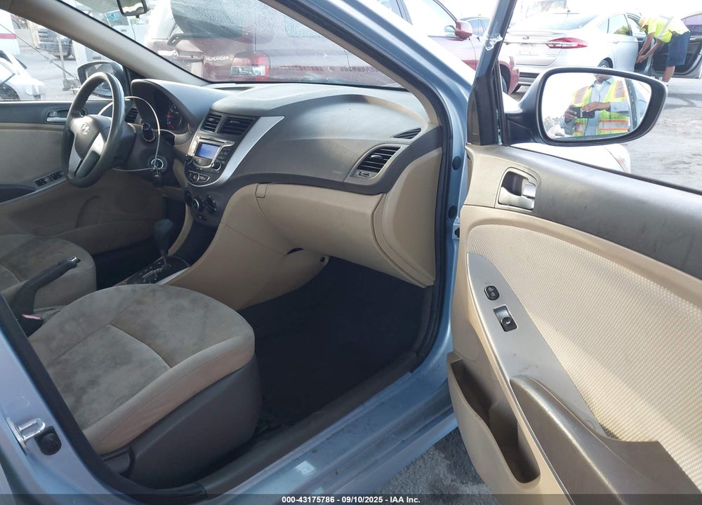 2013 HYUNDAI ACCENT GLS VIN: KMHCT4AE9DU440959