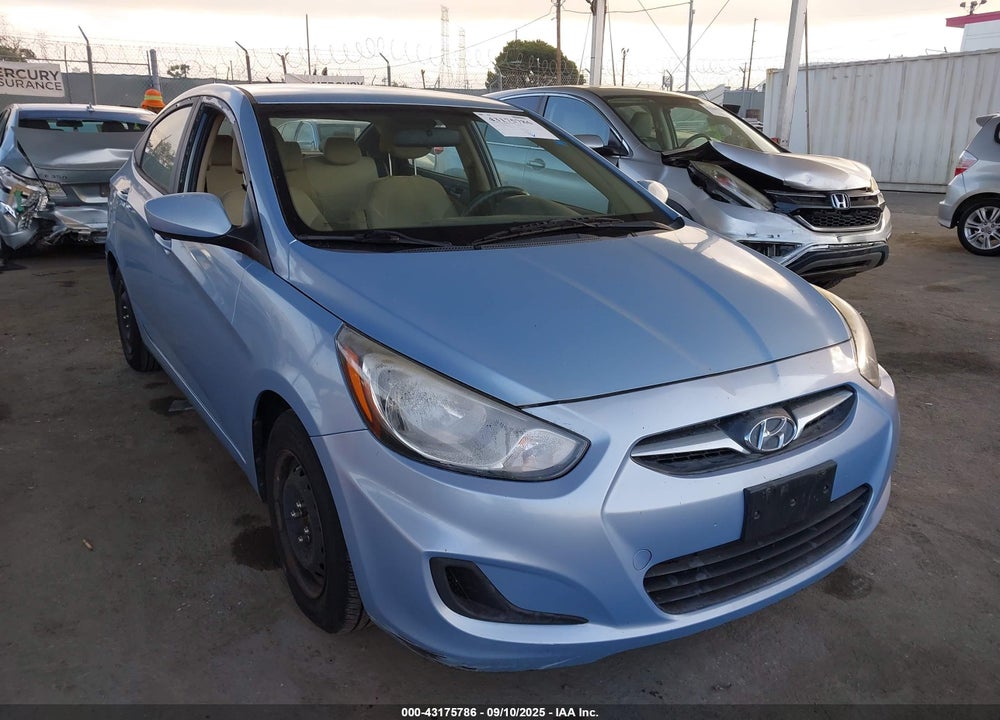 2013 HYUNDAI ACCENT GLS VIN: KMHCT4AE9DU440959