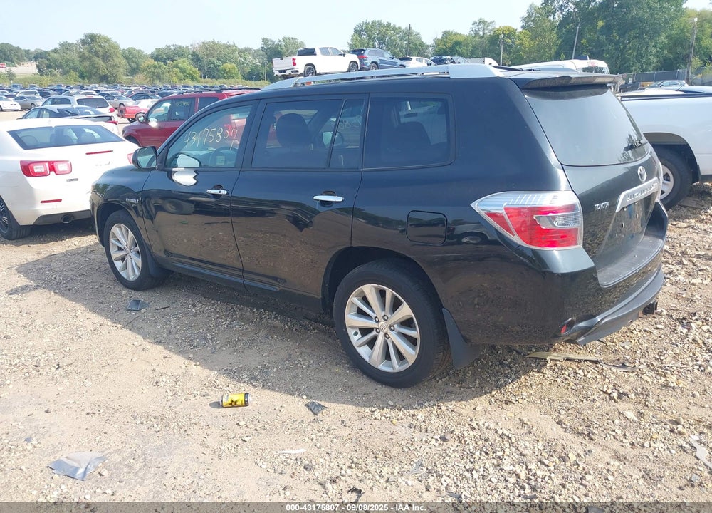 2008 TOYOTA HIGHLANDER HYBRID VIN: JTEEW41A682001281