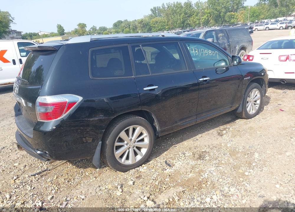 2008 TOYOTA HIGHLANDER HYBRID VIN: JTEEW41A682001281