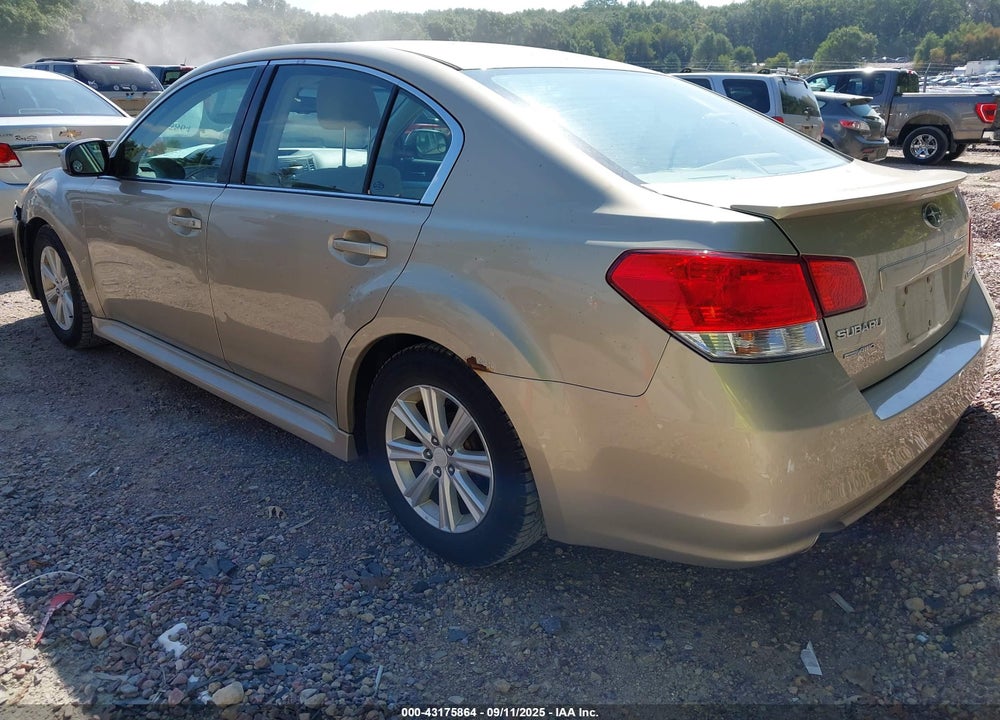 2010 SUBARU LEGACY VIN: 4S3BMCG69A3230063