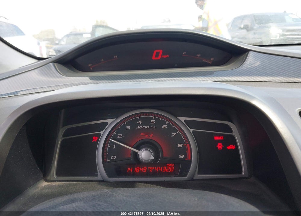 2007 HONDA CIVIC SI VIN: 2HGFG21557H703399