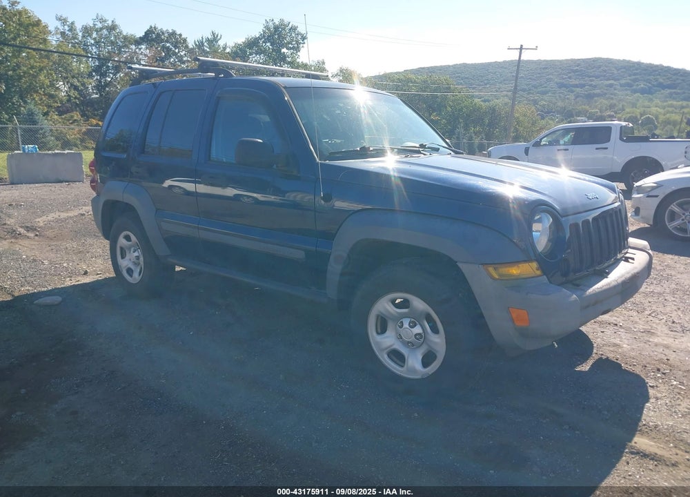 2005 JEEP LIBERTY SPORT VIN: 1J4GL48K25W582166