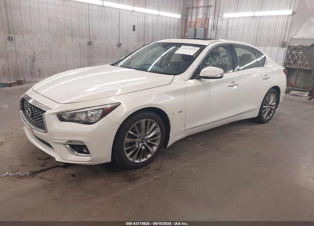2019 INFINITI Q50 3.0T LUXE VIN: JN1EV7AR1KM554823