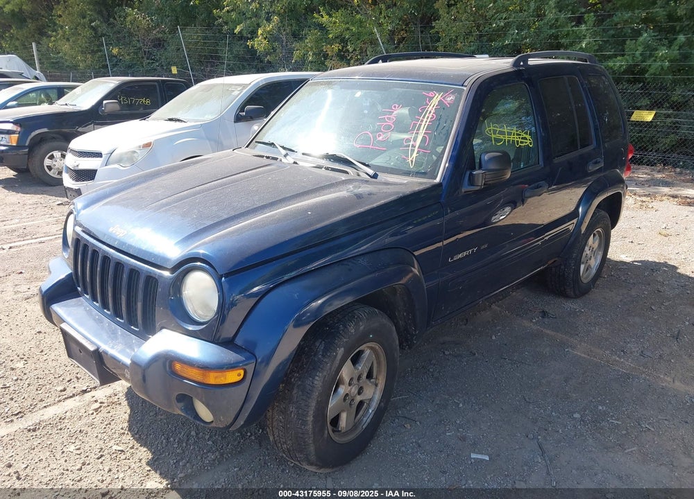 2003 JEEP LIBERTY LIMITED EDITION VIN: 1J8GL58K13W558703