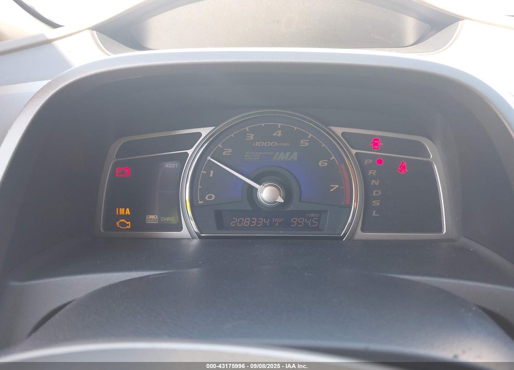 2006 HONDA CIVIC HYBRID VIN: JHMFA36206S021668