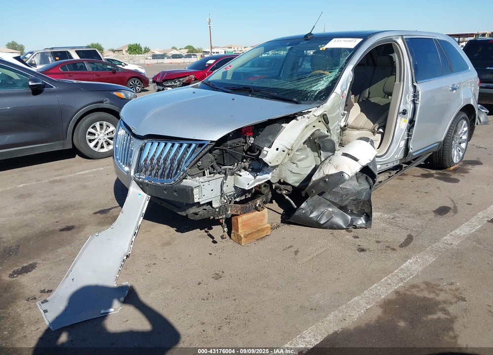 2013 LINCOLN MKX VIN: 2LMDJ6JK1DBL29537