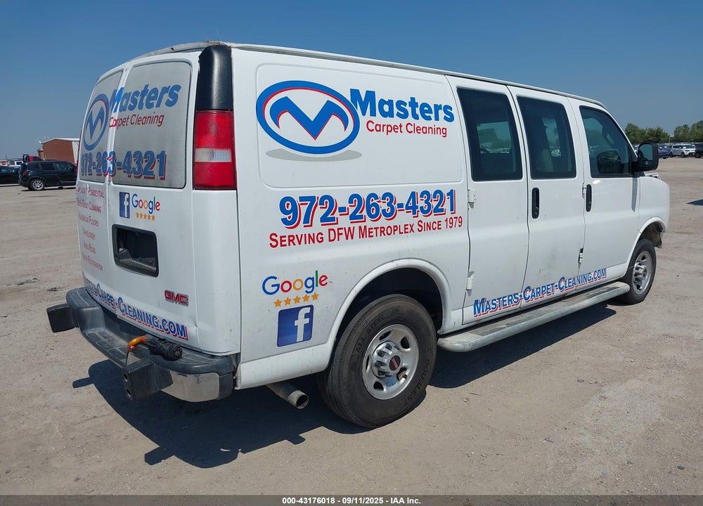 2016 GMC SAVANA 2500 WORK VAN VIN: 1GTW7AFF1G1901633