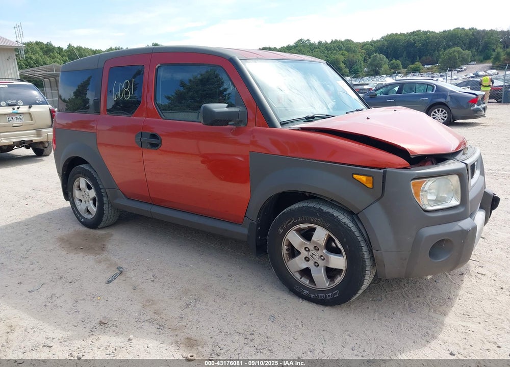 2005 HONDA ELEMENT EX VIN: 5J6YH27615L026396
