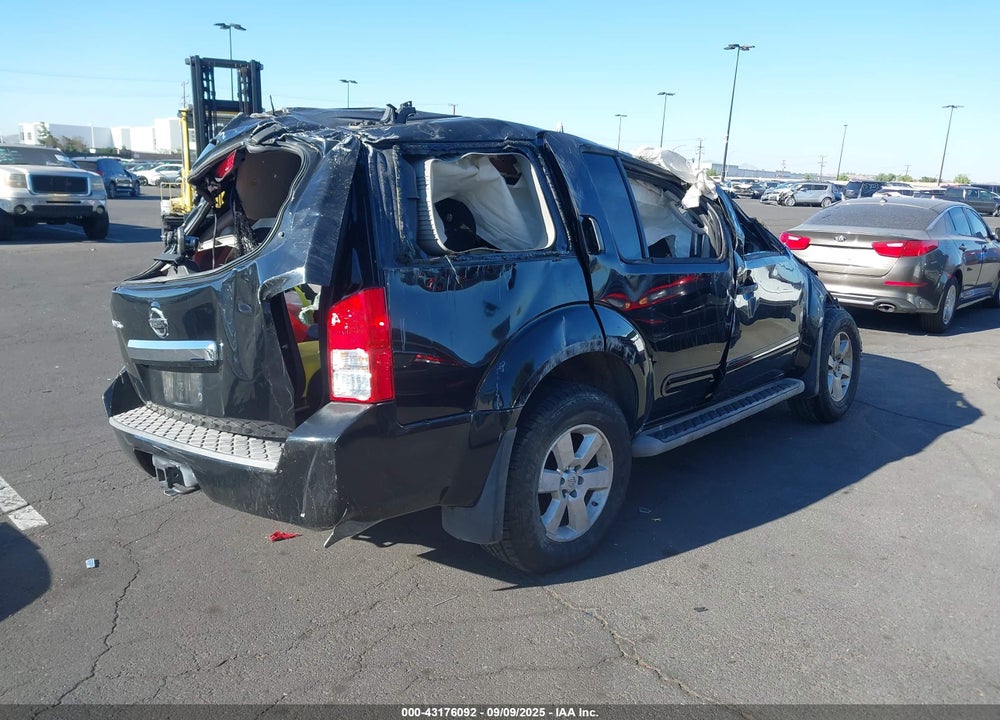 2012 NISSAN PATHFINDER SV VIN: 5N1AR1NN6CC615798