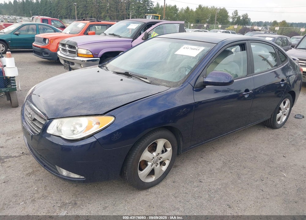 2008 HYUNDAI ELANTRA GLS/SE VIN: KMHDU46DX8U580090
