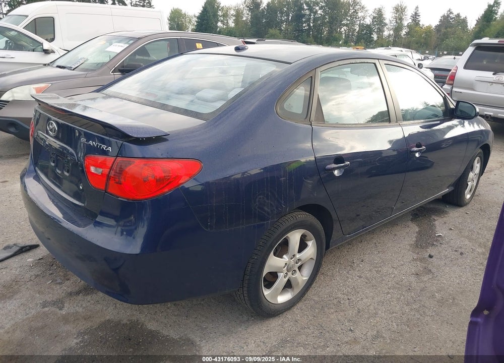 2008 HYUNDAI ELANTRA GLS/SE VIN: KMHDU46DX8U580090