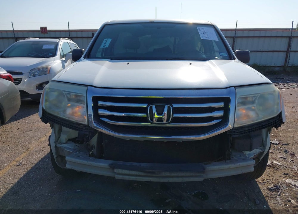 2013 HONDA PILOT VIN: 5FNYF3H2XDB040697