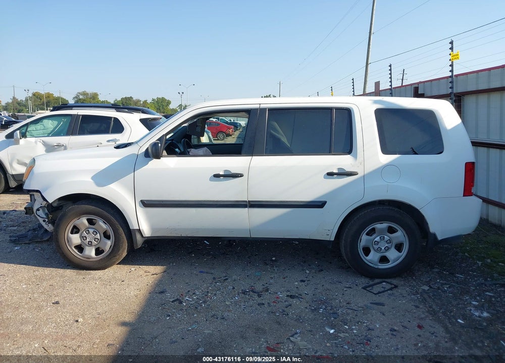 2013 HONDA PILOT VIN: 5FNYF3H2XDB040697