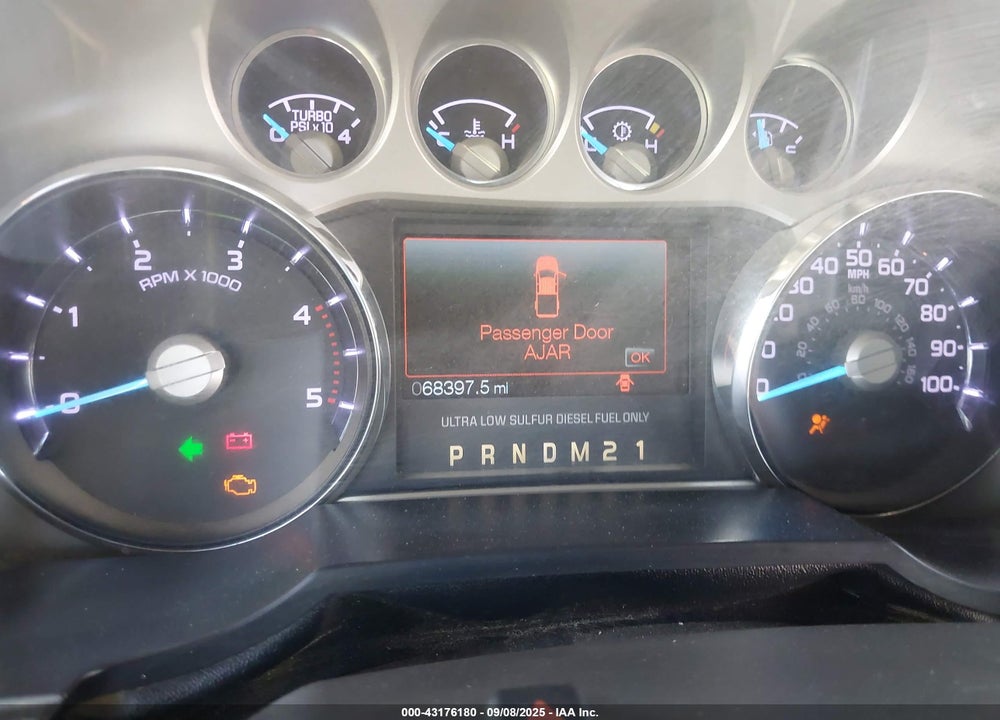 2011 FORD F-250 VIN: 1FT7W2BT9BEC09761